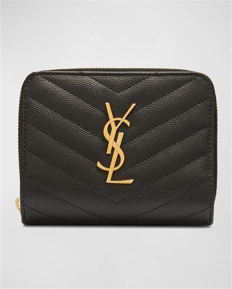 zip wallet ysl|ysl wallet small.